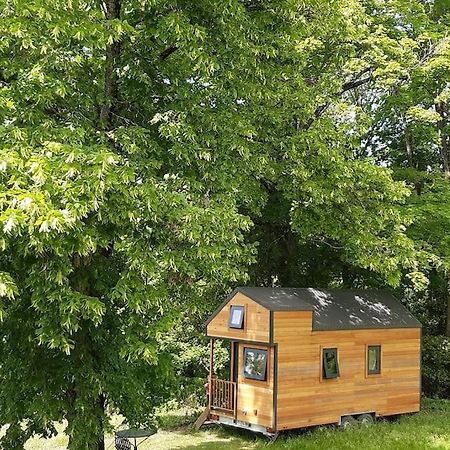 Micro Maison Bois / Tiny House Au Calme Crest Kültér fotó