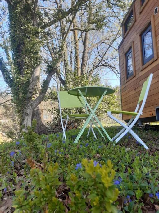 Micro Maison Bois / Tiny House Au Calme Crest Kültér fotó