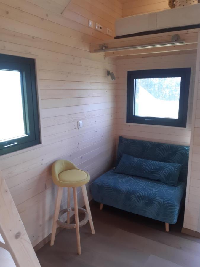 Micro Maison Bois / Tiny House Au Calme Crest Kültér fotó
