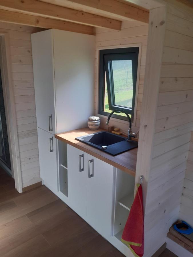 Micro Maison Bois / Tiny House Au Calme Crest Kültér fotó